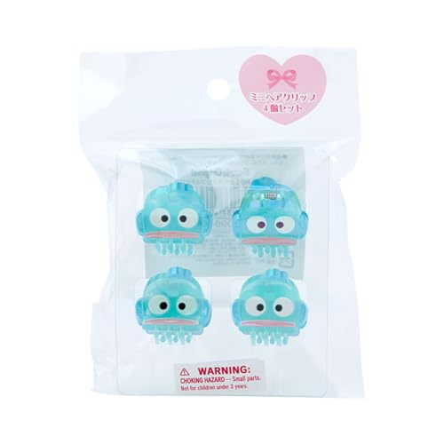 サンリオ(SANRIO) ミニヘアクリップ4個セットオーロラ ハンギョドン 半魚 HANGYODON キャラクター 420964