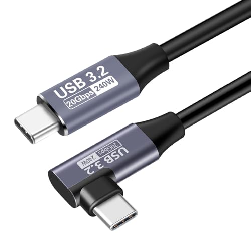 -/3M/-・Size:3M・20Gbps高速データ転送& 4K映像出力USB3.2 Gen2規格に対応し、理論上最大20Gbpsのデータ転送を実現。HDDやSSDに保存した大容量動画・ファイルもスムーズに転送でき、最大4K解像度での高精細映像出力もです。※実際の転送速度は、お使いのデバイスや環境によって異なります。・240W急速充電& L字型設計最新規格「USB PD3.1」に対応し、最大240Wの急速充電を実現。ノートPCも素早く充電でき、移動の多いビジネスパーソンに最適です。さらに、抜け落ちにくいL字型プラグを採用。狭い場所やゲームプレイ時でもコードへのストレスを軽減し、高速充電中の接続を安定させます。※240W充電には、対応するPD3.1充電器とデバイスが必要です。・安全の充電内蔵E-Markチップが過充電、過電流、過熱からデバイスを保護。信頼性の高い安全機能で、安心して急速充電をご利用いただけます。長時間使用しても安定した性能を維持します。・高耐久設計L字設計がコードの根元への負荷を大幅に軽減。コネクタ部分にはアルミニウム合金を採用し、このL字型USB Type-Cケーブルは、最新のテクノロジーを結集した高性能充電・データ転送ケーブルです。USB 3.2 Gen2規格に準拠し、最大20Gbpsの高速データ転送を実現。さらに、PD3.1対応で最大240Wの急速充電に対応しており、パワフルな充電性能を発揮します。L字型コネクタは使用時のケーブルの取り回しを改善し、接続機器への負担を軽減します。MacBook Pro/Air、Galaxy、Pixel、Xperiaなど、幅広いUSB Type-C搭載デバイスとの互換性を確保。デスクでの作業時やゲーミング時など、様々なシーンで快適にお使いいただけます。高速データ転送と急速充電の両立により、効率的なデバイス活用をサポートします。コネクタ部分の耐久性も考慮された設計で、日常的な使用に適しています。