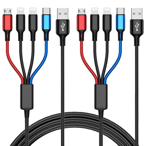 3 in 1-1.2M4 in 1-1.2M/4FT/AKD04G・Color:4 in 1-1.2M・4イン1マルチ充電ケーブルAnkndoユニバーサルUSB充電ケーブル、デュアルiP、Micro USB、Type-Cコネクタを含む3つの異なるUSBポート付き。 ケーブル1本=充電ケーブル4本。市場に出回っているすべての携帯電話を充電し、日常のさまざまなニーズを満たします。 (注:充電のみをサポートし、データ転送には対応していません。)・多機能充電ケーブルクリエイティブな4インワンデザインのマルチUSBケーブル。車、オフィス、旅行中に他の充電ケーブルを持ち運ぶ必要はありません。 すべてのUSB Type-C/micro USB/ i-productデバイスで動作します。・優れた耐久性USB充電ケーブルは、高素材、ナイロン編組コードとアルミニウム合金コネクタで作られています。ナイロン編組は20 000回以上の曲げテストに耐え、絡まりません。耐熱アルミニウム合金コネクターで信頼性と耐久性を向上。・ポータブルで便利2本パックの4フィートのマルチ電話充4イン1マルチ充電ケーブル