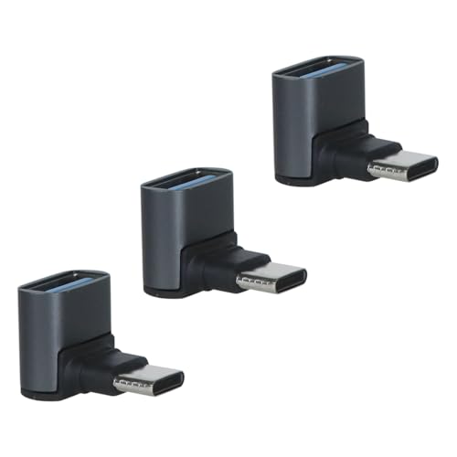 グレー/-/-・PackageQuantity:3Color:グレー・パッケージ個数:3・type-c to usb3.0変換アダプタ：90直角設計を採用し、ケーブルの曲げや断線を防止します。狭い場所でも簡単に接続できます・幅広い互換性：最大転送速度10Gbps、最大充電速度60W、USB2.0、USB1.1の下位互換性に対応します・各種機器に対応：PC/ノート/ハードディスクドライブ/マウス/キーボード/ USBメモリその他のUSBデバイスを接続できます・適用場所：USB cアダプタはミニサイズ&超軽量なので、旅行や出張、職場への持ち込みにも便利です。ドライバのインストールは不要で、USB cポート付きの製品を差し込むだけです・弊社のアフターサービス商品に不具合がある場合は、の購入履歴よりご注文番号で弊社にご連絡ください。私たちは二営業日以内にお客様に解決提案をお出します65W急速充電+10Gbps転送速度USB type-c変換アダプタは、最大65Wの充電速度に対応し、究極の充電フィールを実現します。(10Gbpsとは、転送速度が5Gb /秒という意味です。1GB=1024 mバイト)では、10Gbpsのダウンロード速度を以下のように計算します。(5*1024)/8=1280 mバイト程度/秒