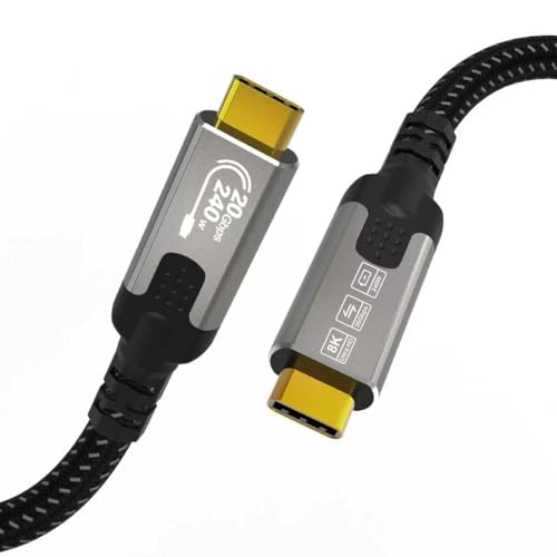 -/0.5M/C-W0504F・Size:0.5M・??? USB3.2 ケーブル: 240W PD3.1 急速充電、8K 超高精細ビデオ出力、20Gbps 高速データ転送を実現し、最高のパフォーマンス体験を提供します。・? 240W PD 3.1 急速充電: 240W PD急速充電をサポート。USB-C to USB-C ケーブルはデバイスの電力要求をインテリジェントに判断し、ノートパソコン、スマートフォンなどのデバイスに安全かつ迅速な充電を提供するとともに、高速データ転送とHD画面ミラーリングをにします。・?? 8K 超高精細ビデオ: USB-C to USB-C ディスプレイケーブルは最大8K解像度のビデオ伝送をサポート。8K@30Hz、5K@60Hz、4K@144Hzなど、複数の解像度に対応し、没入感あふれる視覚体験を提供します。・?? 20 Gbps データ転送: USB 3.2 Gen2x2 プロトコルを採用し、最大20Gbpsの転送速度を実現。大容量ファイルの超高速転送と効率の大幅な向上をもたらします。・? 耐久性と信頼性: USB Typ