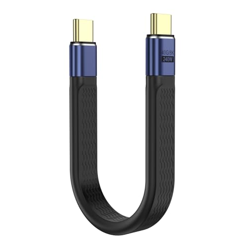 Cオス-Cオス　I字ケーブル型ケーブル型-Cオスオス-Black/Cオス-Cオス/-・Color:ケーブル型-Cオスオス-Black・「PCを介さずでアプリも利用不要」PCを介するやAPP利用など面倒な設定は一切無く、スマホにOTGアダプタで直接繋ぐことで、マウスやキーボード、カードリーダーなどの周辺機器はもちろん、USBメモリから直接スマホにデータを移行したり、プリンタやデジカメから電子ファイルや写真を伝送できたりすることなどもしっかりと対応してくれます。・「40Gbps高速データ転送」従来のUSB3.1規格より、10倍以上のデータ転送速度を備えた40Gbpsに達するUSB4.0を採用しております。 高速かつスムーズでHD映像、音楽、画像、ファイルを数秒で転送でき、USBハブ、ノートパソコン、スマートフォン、その他のUSB Cデバイスと幅広く対応で、下位規格のUSB3.1 Gen1(USB3.0)、USB2.0などにも互換性があります。・「240W超高速充電対応」従来のUSBから進化し電力とデータが同時にデバイスに供給できる機能を備えたPD技術を使用し、DC48V/5