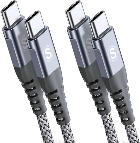 グレー/1.5m/-・Color:グレーSize:1.5m・高のUSB C-USB C ケーブル ：USB-Cポート付きのデバイス(スマホ、タブレット)をUSB-Cポート付きのデバイス(パソコン、チャージャー)に接続するケーブルです。・60W高速充電：Type C-Type C ケーブルはPD(Power-Delivery)対応により、最大60Wの高出力で安定して充分高速に給電が実現です。スマートフォンだけでなく、充電に時間がかかるタブレットやPCなど、充電時間を大幅に短縮できます。PD充電を実現するために、デバイスとアダプタはPD機能をサポートする必要があります。ご使用のデバイスにより供給スピードが異なります。・驚きさの耐久性：ナイロンファイバー被覆構造で40000回以上の曲げ試験に合格し、一般的なUSBケーブルより寿命を4倍以上に向上する高耐久Type C ケーブル 充電ケーブルです。しかも接続口に金メッキ加工されて、時間の使用による信号劣化など心配する必要がなくて、耐食性、耐久性に優れています。・安全且つ高速充電：このusbケーブル t