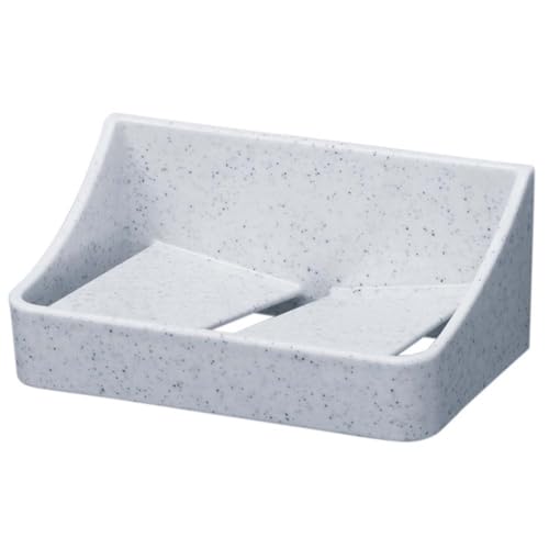 石鹸皿ホワイト ストーン/-/078300・パッケージ個数:1・サイズ：幅13×奥行8×高さ5cm、重量：155g、耐荷重：約1kg、材質：本体＝SMMA樹脂、マグネット＝ラバーマグネット、生産国：日本 場所を取らずに浮かせて収納できるユニード マグネット浴用シリーズ。 マグネットで壁面にピタッとくっつく。さびにくいラバーマグネット。 斜めスリットで水はけがよく、お手入れしやすい形状。石けんが乾きやすく、長持ちします。 Ag抗菌加工でいつも清潔。場所を取らずに浮かせて収納できるユニード マグネット浴用シリーズ。 マグネットで壁面にピタッとくっつく。さびにくいラバーマグネット。 斜めスリットで水はけがよく、お手入れしやすい形状。 石けんが乾きやすく、長持ちします。 Ag抗菌加工でいつも清潔。