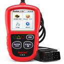 Autel Autolink AL319 OBD2 診断機 故障コードの読み取りと消去 obd車検時エラーチェック用 自動車診断機 エミッション