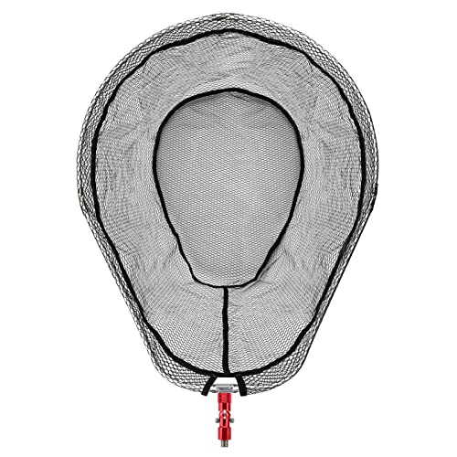 SANLIKE ランディングネット タモジョイント アルミ製 大型タモ網 折りたたみ ラバーコーティングネット オーバルフレーム Lサイズ タモ