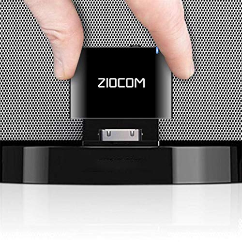 ZIOCOM 30ピンオーディオアダプター ボーズ サウンドドック及び他の30ピンのミュージックドッキングステーション用 無線受信 ブルートゥー