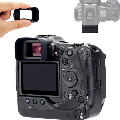 アイカップ 延長型 アイピース 接眼目当て Canon EOS R3 カメラ 対応 ファインダー 保護 キヤノン ER-h ER-hE アイピー