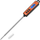 ThermoProサーモプロ 料理温度計 デジタル調理用温度計 クッキング温度計 LCDバックライト付き 油 揚げ物 コーヒー ミルク 肉 チョ