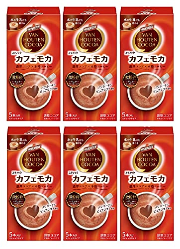 バンホーテン カフェモカ 5P×6箱