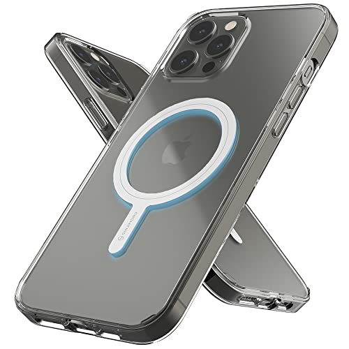 Sinjimoru MagSafe 対応 iPhone12 Pro Max クリアケース 強力な磁石内蔵 丈夫なPC TPU素材で 耐久性と耐衝