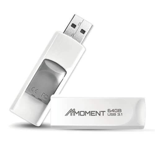 MMOMENT USBメモリ 64GB USB3.1(Gen1) スライ