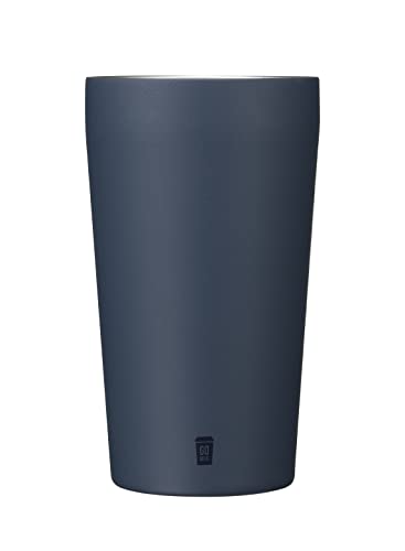 シービージャパン タンブラー シェイクカップ コーヒーカップ メガ ビッグ サイズ 680ml ダークブルー 真空 断熱 ステンレスタンブラー