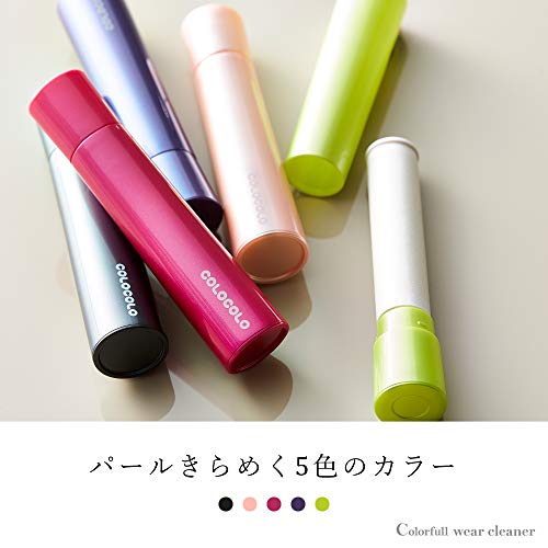 ニトムズ コロコロ 本体 コロフルモバイル 携帯用 洋服用 花粉落とし ほこり取り 生地を傷めない テープ幅75mm 25周 1巻入 ペールピン 3