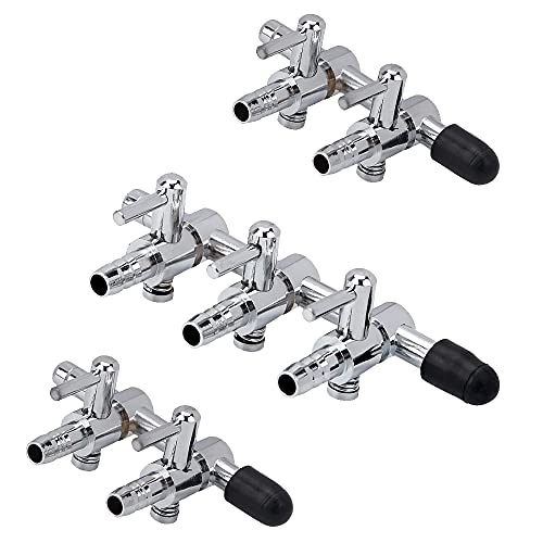 WanFengXue 3個入り エアチューブ 分岐 ステンレス鋼 エアチューブ 2分岐と3分岐 アクアリウム エアーチューブ 水槽用 気流制御