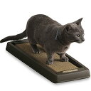 アイリスオーヤマ(IRIS OHYAMA) 猫 爪とぎ ダストレス ゴミの少ない爪とぎ スリム またたびシール付き CTS-540 ブラウン
