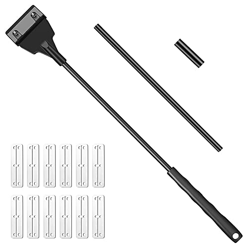 刃12枚水槽 スクレーパー プロレイザー 水槽用 クリーナー 62cm コケ取り 苔スクレーパー 水槽掃除用品