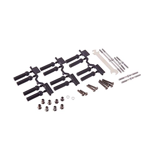 ルミナスエイト 楽天市場店のタミヤ(TAMIYA) ホップアップオプションズ No.1572 OP.1572 DT-03 ターンバックルオールセット 54572｜アングル3