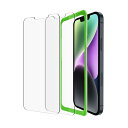 Belkin iPhone 14 / 13 / 13 Pro用 保護ガラスフィルム 強化ガラス 日本AGC旭硝子製 0.33mm 簡単取付キット(4)