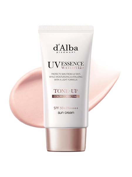 ダルバ(d'Alba) トーンアップ サンクリーム 50ml UV化粧下地 下地 透明感 UVカット 紫外線 日焼け止め 顔 全身用 敏感肌 乾のサムネイル