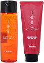 ルベル IAU イオ クレンジング クリアメント(シャンプー)200ml&イオ クリーム メルトリペア トリートメント200ml