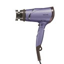 テスコム ヘアドライヤー マイナスイオン 折りたたみ 大風量 ラク抜きプラグ パープル TD430B-V