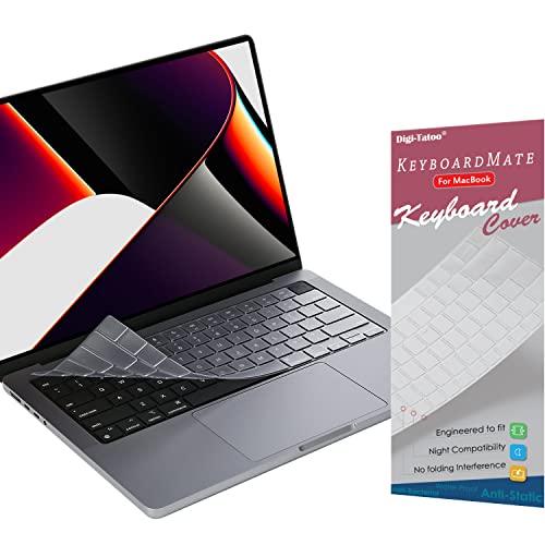 US英語配列 MacBook Air 13 / Air 15 / Pro 14 / Pro 16 インチ 用 キーボードカバー 対応 (A311