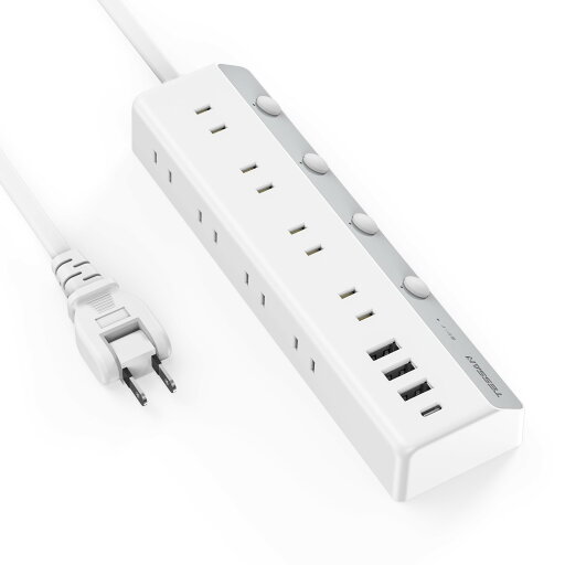 電源タップ usb付き 個別スイッチ付き 延長コード 2m usb コンセント TESSAN 8個AC口 3個USB-Aポート 1個USB-Cポ 電源タップ usb付き 個別スイッチ付き 延長コード 2m usb コンセント TESSAN 8個AC口 3個USB-Aポート 1個USB-Cポ