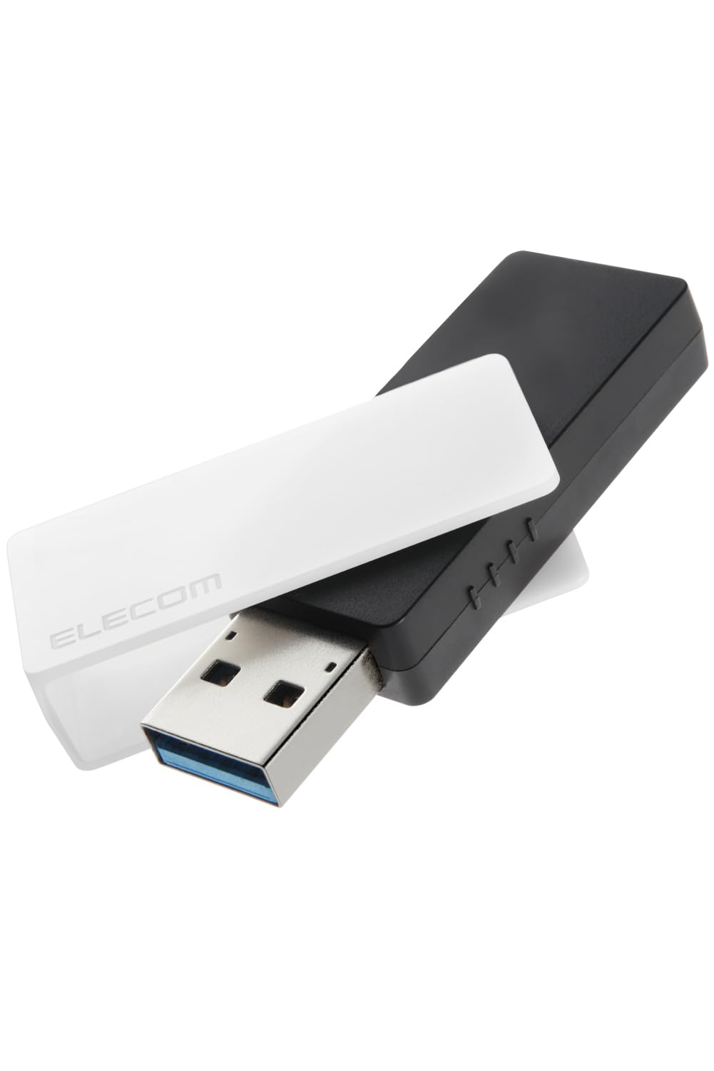 エレコム USBメモリ 64GB USB3.2(Gen1) 回転式 ホワイト MF-RMU3B064GWH