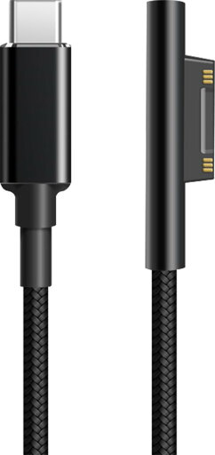 Surface 充電ケーブル 充電器 Type-C ナイロン編み 15V/4A 100W PD出力をサポート(45W未満の電源やモバイル電源には Surface 充電ケーブル 充電器 Type-C ナイロン編み 15V/4A 100W PD出力をサポート(45W未満の電源やモバイル電源には