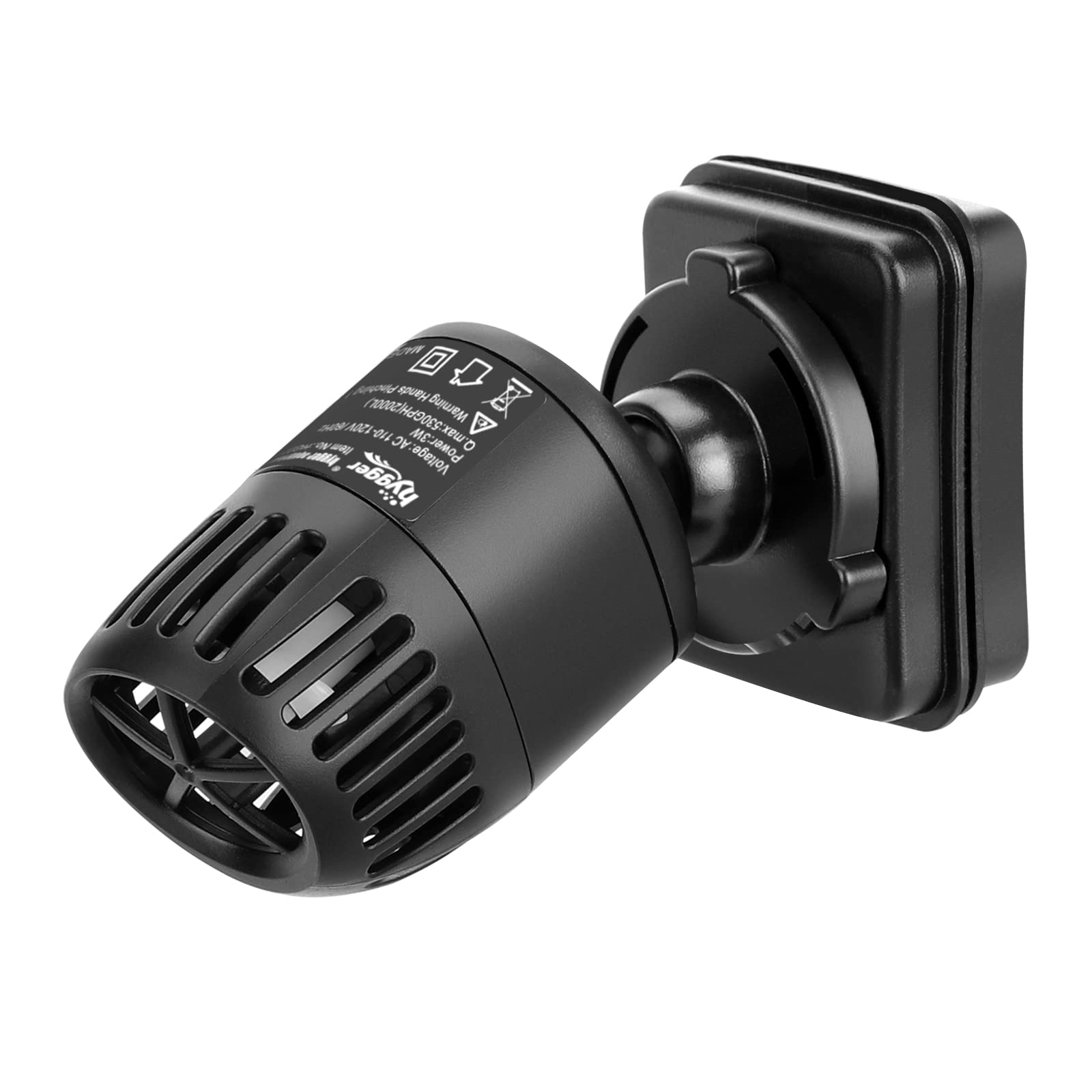 hygger ウェーブポンプ 水流ポンプ 水中ポンプ 水槽ポンプ アクアリウム 回転式 水槽循環ポンプ 強力 安定 波メーカー マグネット吸盤