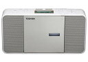 東芝 CDラジオ TY-C300(N) リモコン付 スリムボディモデル ワイドFM マイク端子 サテンゴールド 語学学習対応