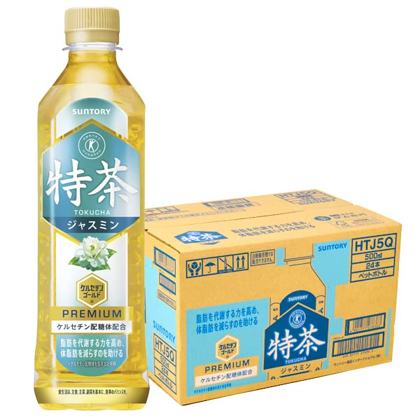 [トクホ]サントリー 伊右衛門 特茶 ジャスミン お茶 500ml×24本