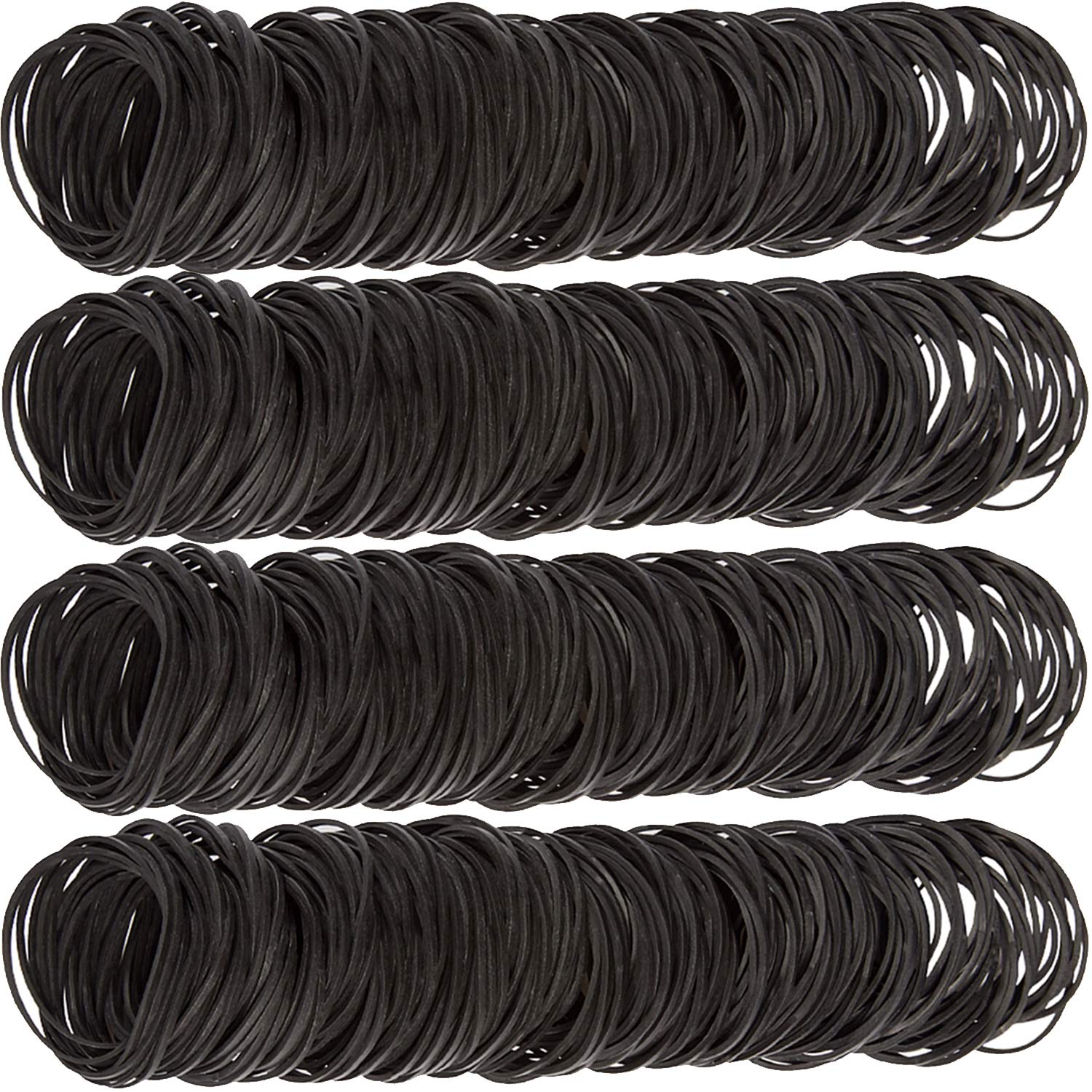 AMUU 輪ゴム たばねバンド カラー #16 ゴムバンド 約500個 内径38mm 折径60mm 引っかけて束ねる 電線 配線 コード 園芸