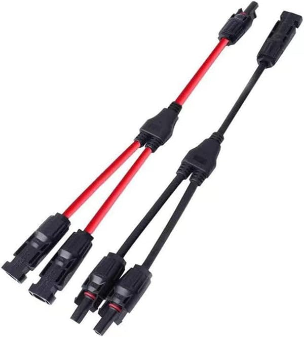 LVYUAN ソーラーケーブル mc4 並列 コネクタ Y字型 ソーラー 並列 ソーラーパネル用延長ケーブル Y字型..