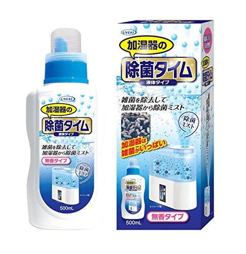 加湿器の除菌タイム 液体タイプ 無香料 給水タンク内の除菌・ヌメリ防止専用除菌剤 500ml