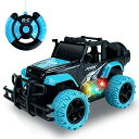 Hymaz ラジコンカー 車おもちゃ 2.4GHz 1/20スケール オフロードカー スタントカー サイドライト付き 子供 おもちゃ 初心者向け