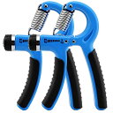 ToBeBold グリップ ハンドグリップ ハンドグリッパー 握る器具 筋トレ トレーニング リハビリ器具 男女兼用 5-60kg ブルー 2個