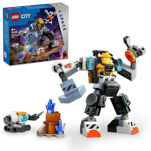 魔比 - レゴ(LEGO) シティ 作業用スペースメカスーツ おもちゃ 玩具 プレゼント 誕生日 ブロック 知育 クリスマス 男の子 女の子 子供 6歳