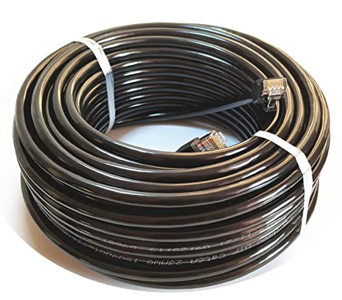 Rakuten - 40M CAT6A 屋外 LANケーブル 屋外仕様 2重被覆 PoE対応 カテゴリー6A 屋外用 コネクタ付 インターネットケーブル 紫外線 難