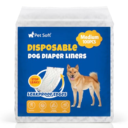 犬用おむつパッド 男の子 女の子兼用マナーパッド 100枚入 おむつウェア マナーベルト サニタリーパン..
