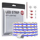 BTF-LIGHTING FCOB COB LEDテープライト USBライト 高密度 フレキシブル LEDテープライト 1M 320LEDs/m