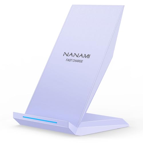 NANAMI ワイヤレス充電器 Qi認証 iPhone 16/15/14/13/12/11/SE/8シリーズ Galaxy S24/S23/S2