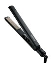 SALONIA サロニア ストレートアイロン ヘアアイロン 24mm 耐熱ポーチ付 海外対応 SL-004S ブラック(2)