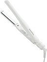 SALONIA サロニア ストレートアイロン ヘアアイロン 15mm 耐熱ポーチ付 海外対応 SL-004SW ホワイト