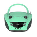 LONPOO ステレオ CDプレーヤー bluetooth対応 FMラジオ/AMラジオ MP3再生 USB/AUX入力 ヘッドフォンジャック L