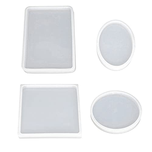 B/-/-・Color:B・セット内容4個セット。・サイズ正方形11×11×1cm、長方形13×9×1cm、丸9×9×1cm、楕円10×7×1cm。・高素材柔軟性のあるシリコン素材を採用し、成品がモールドから取り外しやすいため、作業がスムーズです。・広い適用模型やキーホルダー、アクセサリー、インテリア雑貨など、様々な形状の作品を作成することがです。・注意事項完成品は付属しておりません。シリコンモールドの型のみになります。高素材柔軟性のあるシリコン素材を採用し、成品がモールドから取り外しやすいため、作業がスムーズです。