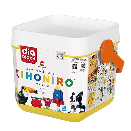 Rakuten - カワダ(Kawada) ダイヤブロック KIHONIRO(キホンイロ) L 3才以上 ブロック おもちゃ ND-08