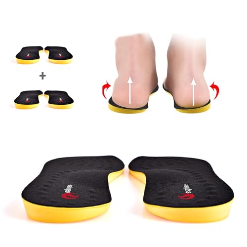 2足4枚インソール 中敷き 土踏まずインソール アーチサポーター 超軽量 立ち仕事 通気 男女兼用 2組 M(24-25.5cm)