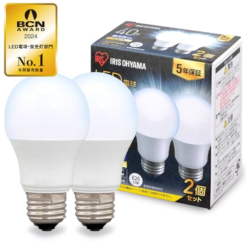 E26ꥹ LEDŵ 40W  ľ26mm ۸ 2ĥѥå ̩Ĵб LDA4D-G-4T62P